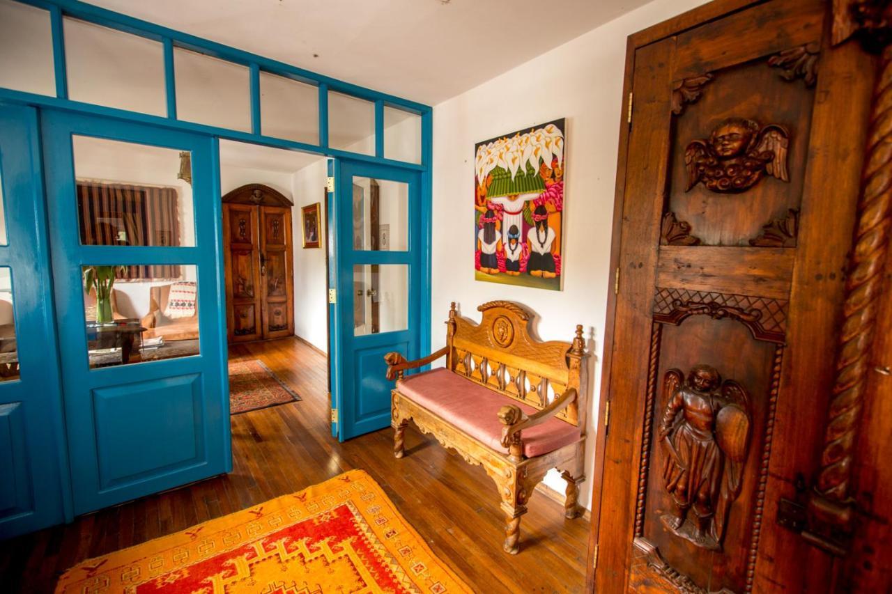 Отель Hacienda Cusin Отавало Номер фото